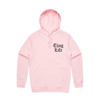 S / Pink / Small Front Print Thug Life 🖕🏾 - Unisex Hoodie