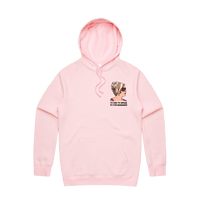 S / Pink / Small Front Print Unleash the Karen 😤 - Unisex Hoodie