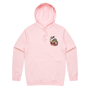 S / Pink / Small Front Print Valentines Precious 🌹 – Unisex Hoodie