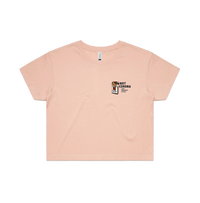 S / Pink SMOKER'S COUGH 🚬 - Women's Crop Top