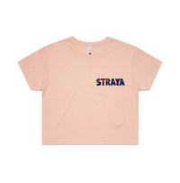 S / Pink STRAYA 🐨 - Women's Crop Top