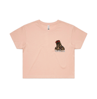 S / Pink Tupacca ✊🏾 - Women's Crop Top