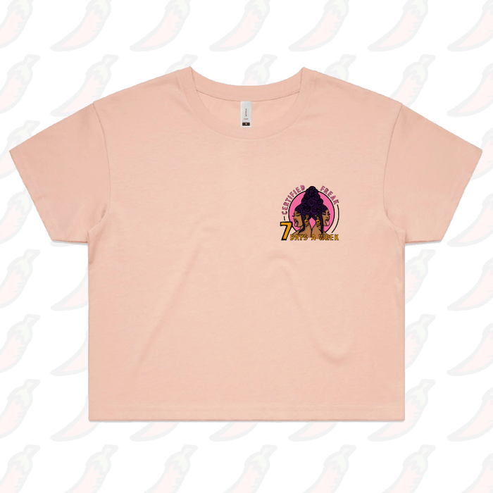 S / Pink WAP 😻 - Women's Crop Top