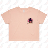 S / Pink WAP 😻 - Women's Crop Top