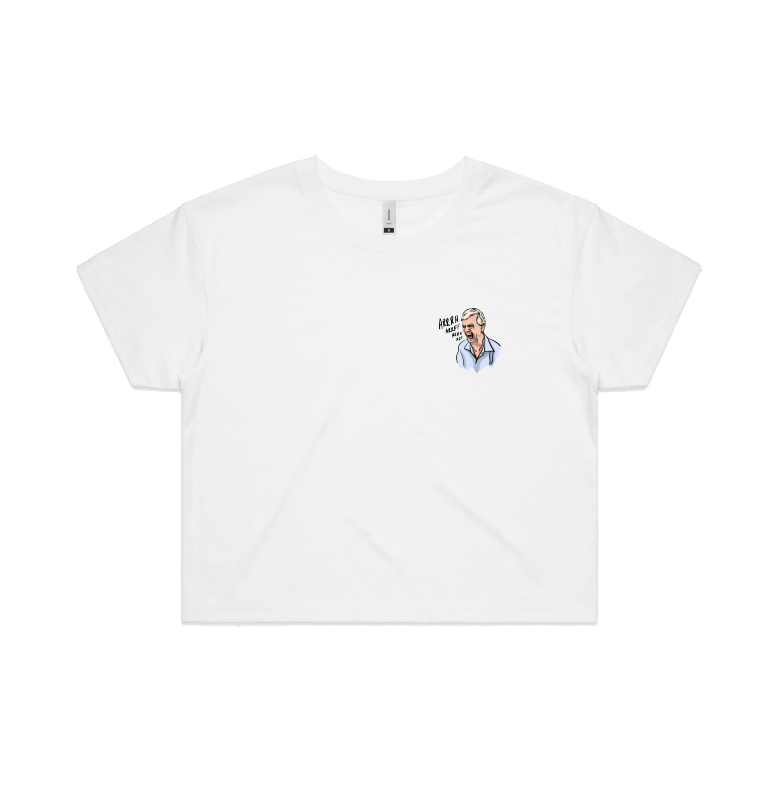 BARKING DOG MAN 🗣️ - Women's Crop Top