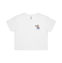 BARKING DOG MAN 🗣️ - Women's Crop Top