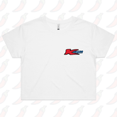 S / White KMum 🛒 – Women's Crop Top