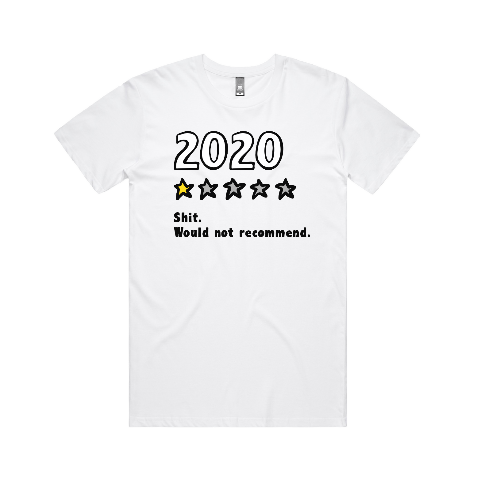 S / White / Large Front Design 2020 Review ⭐ - Men's T Shirt