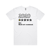 S / White / Large Front Design 2020 Review ⭐ - Men's T Shirt