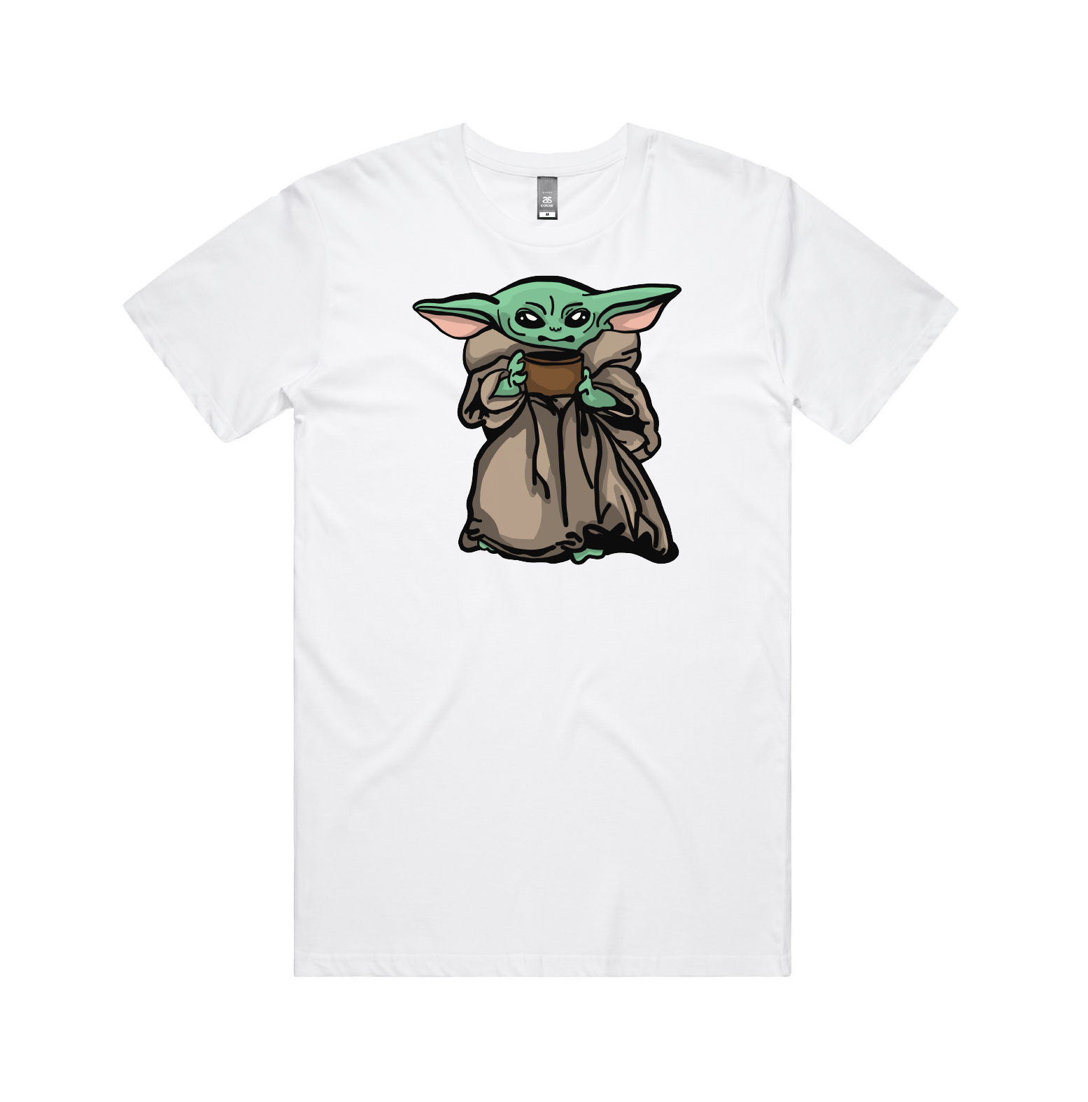 Baby yoda men's deals shirt