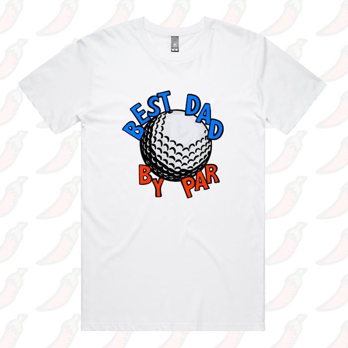 Best Dad By Par Ball ⛳ – Men's T Shirt