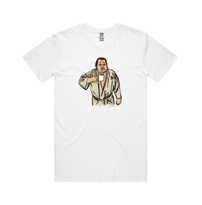 S / White / Large Front Design Big Ed (90 Day Fiance) 🛺 - Men's T Shirt