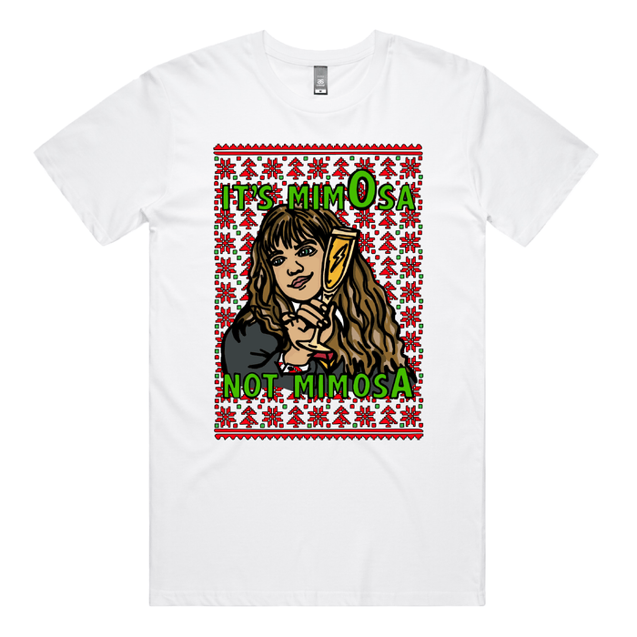 S / White / Large Front Design Hermione Mimosa ⚡🥂 – Men's T Shirt