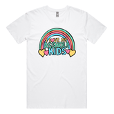 S / White / Large Front Design I Love My A$$hole Kids ❤️💢 - Men's T Shirt