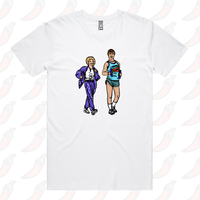 S / White / Large Front Design Kath & Kel 🚶‍♀️🚶‍♂️ - Men's T Shirt
