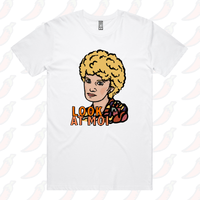 S / White / Large Front Design Look At Moi 👁️👁️ - Men's T Shirt