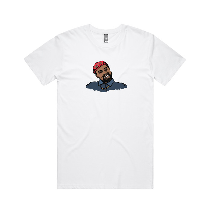 S / White / Large Front Design Make America Yeezy Again 🦅 - Men's T Shirt