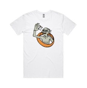 S / White / Large Front Design My Precious 👃🏻 - Men's T Shirt