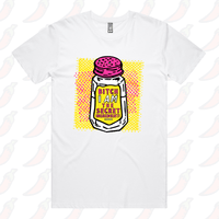 S / White / Large Front Design Secret Ingredient 🧂 – Men's T Shirt