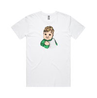 S / White / Large Front Design Success Kid ✊ - Men's T Shirt