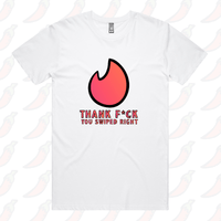 S / White / Large Front Design Swipe Right 🔥 - Men's T Shirt