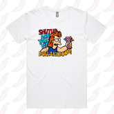 S / White / Large Front Design Take My Dollary Doos 💵 – Men's T Shirt