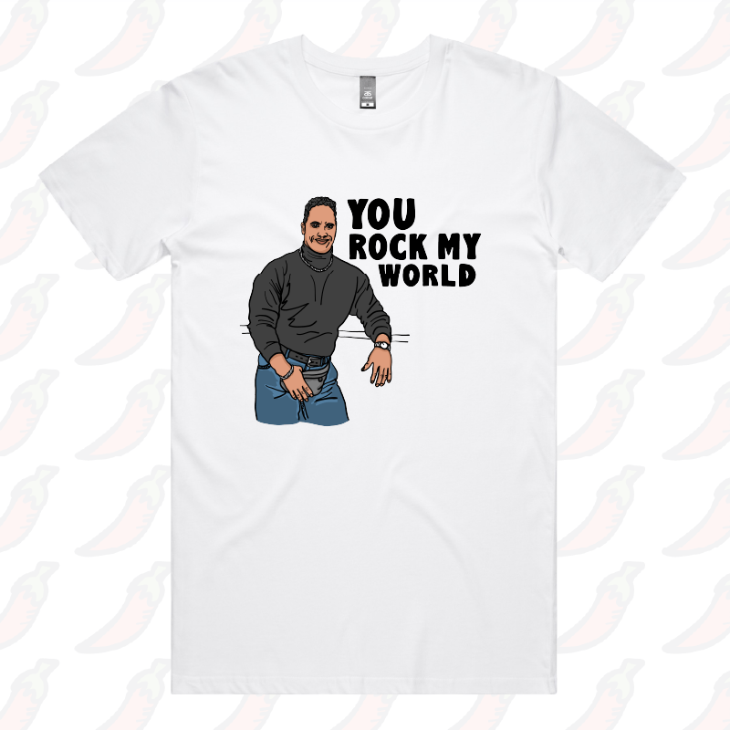 U Rock My World 👨🏾 - Men's T Shirt