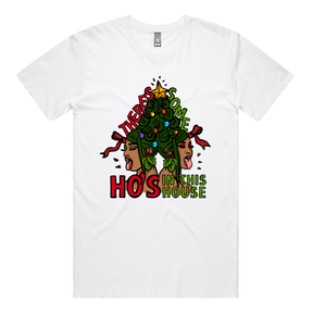 S / White / Large Front Design WAP Christmas 😻🎄 - Men's T Shirt