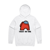 S / White / Large Front Print Among Us 👨‍🚀 - Unisex Hoodie