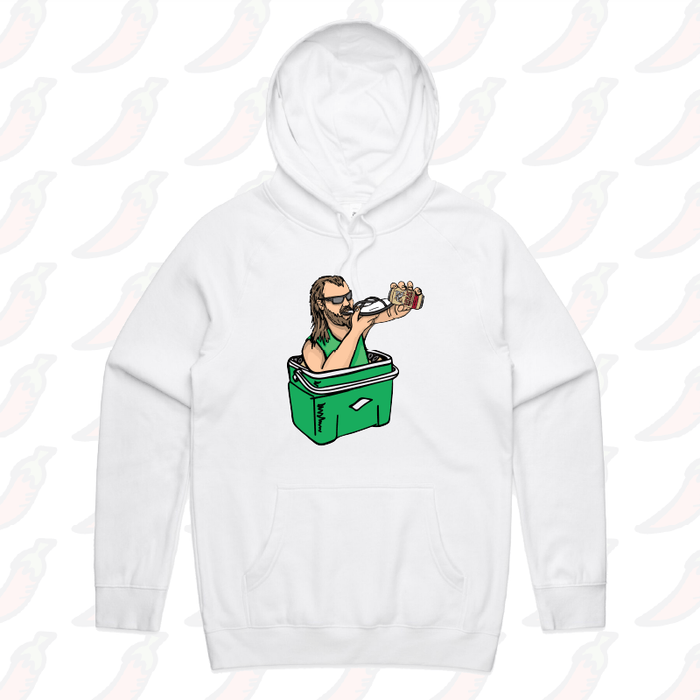 S / White / Large Front Print GREAT NORTHERN SHOEY 🍺 - Unisex Hoodie
