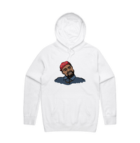 S / White / Large Front Print Make America Yeezy Again 🦅 - Unisex Hoodie