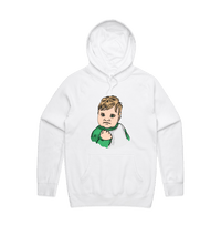 S / White / Large Front Print Success Kid ✊ - Unisex Hoodie