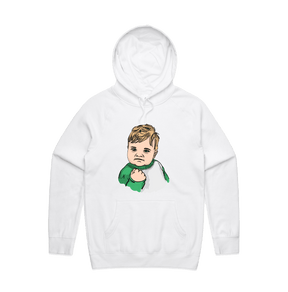 S / White / Large Front Print Success Kid ✊ - Unisex Hoodie