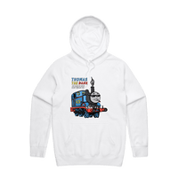 S / White / Large Front Print Thomas The Dank Engine 🚂 - Unisex Hoodie