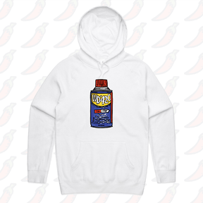 S / White / Large Front Print WD-420 🍀 – Unisex Hoodie