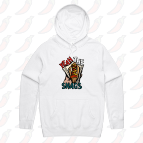 S / White / Large Front Print Yeah the Snags! (YTS!) 🌭 - Unisex Hoodie