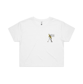 S / White Mummaaaaa 🎙️ - Women's Crop Top