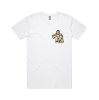 S / White / Small Front Design Big Ed (90 Day Fiance) 🛺 - Men's T Shirt