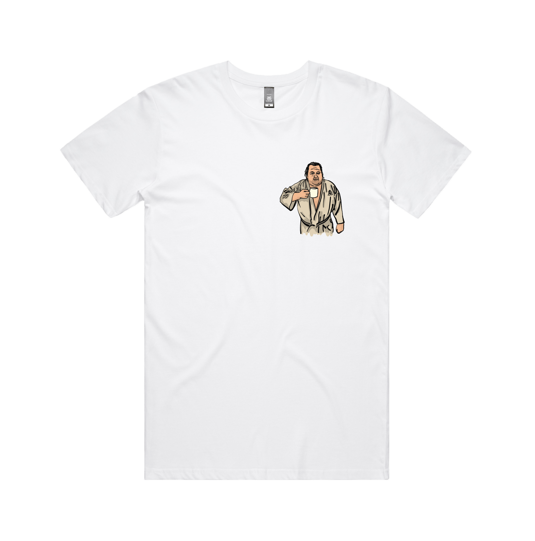S / White / Small Front Design Big Ed (90 Day Fiance) 🛺 - Men's T Shirt
