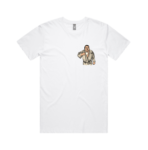 S / White / Small Front Design Big Ed (90 Day Fiance) 🛺 - Men's T Shirt
