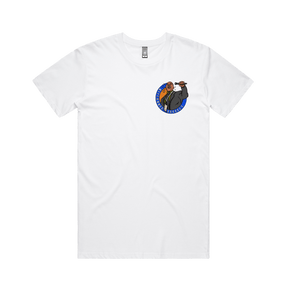 S / White / Small Front Design Bitconnect 🎤 - Men's T Shirt
