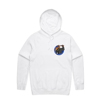 S / White / Small Front Design Bitconnect 🎤 - Unisex Hoodie