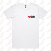 S / White / Small Front Design Dadco 🔧💨 – Men's T Shirt
