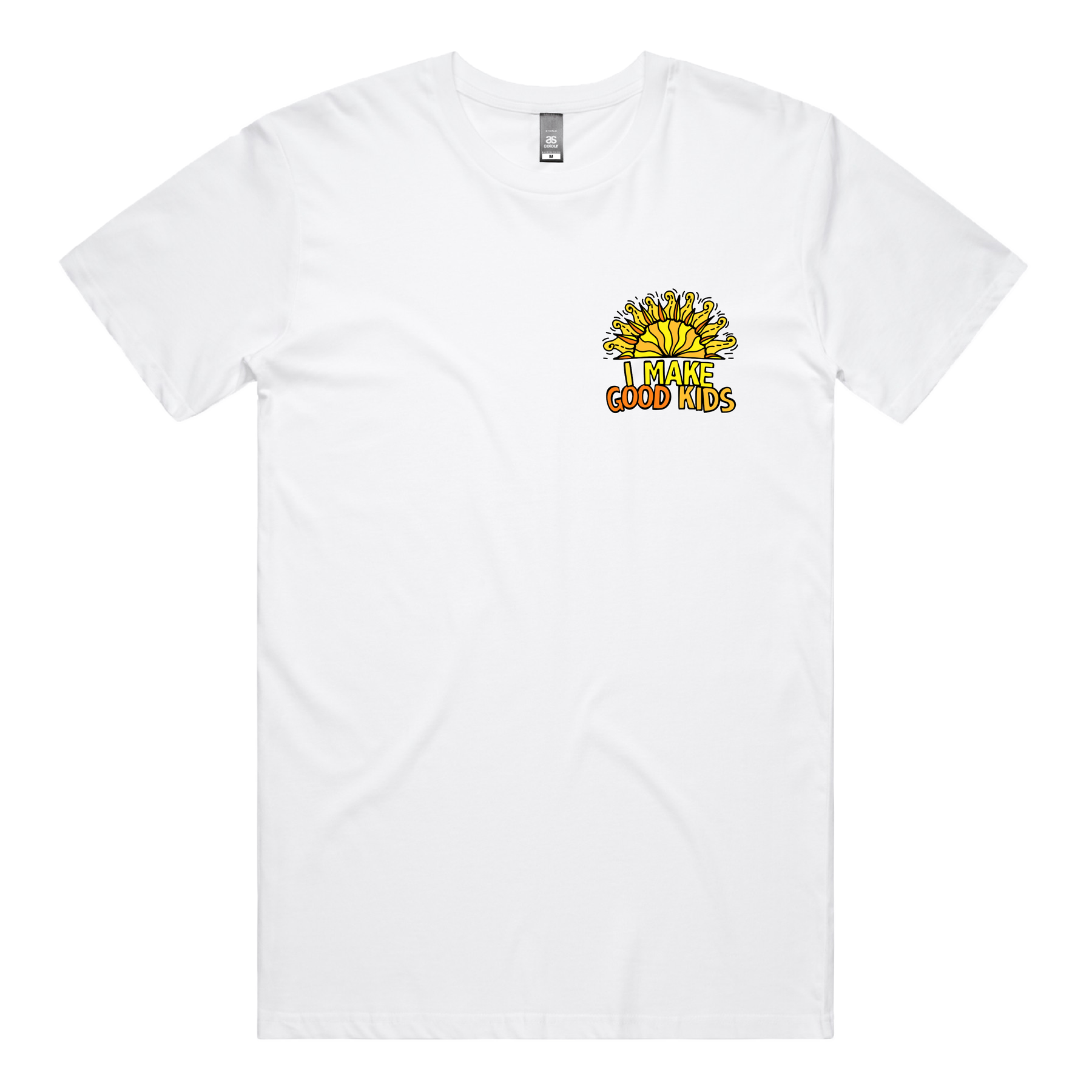 S / White / Small Front Design I Make Good Kids 👩‍👧‍👦 - Men's T Shirt