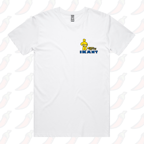 S / White / Small Front Design IKant 🪛 – Men's T Shirt