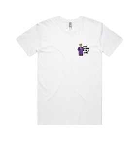 S / White / Small Front Design K Rudd Handball King 👑 - Men's T Shirt