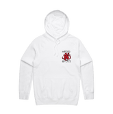 S / White / Small Front Design Mother of Cats 🐈 - Unisex Hoodie