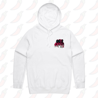S / White / Small Front Design Squid Game 🦑 - Unisex Hoodie