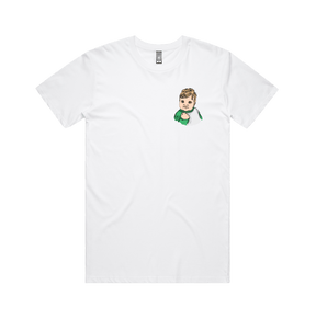 S / White / Small Front Design Success Kid ✊ - Men's T Shirt