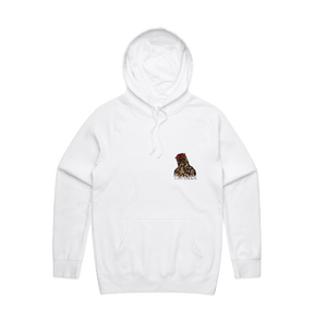 S / White / Small Front Design Tupacca ✊🏾 - Unisex Hoodie
